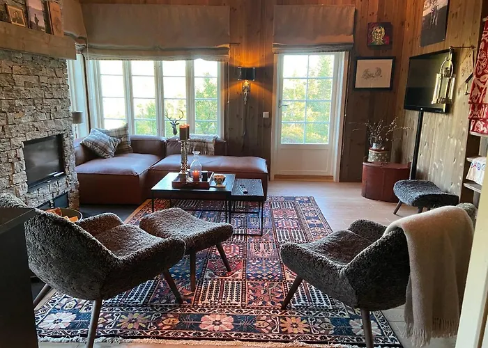 Luxurious, Well-Equipped And Modern Cabin By The Cross-Country Ski Trails