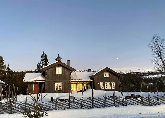 Luxurious, Well-Equipped And Modern Cabin By The Cross-Country Ski Trails